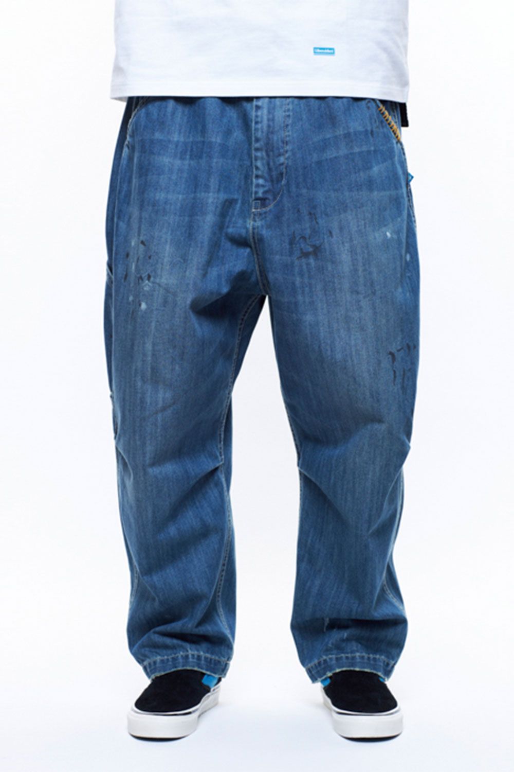 DENIM SARROUEL PANTS / インディゴ