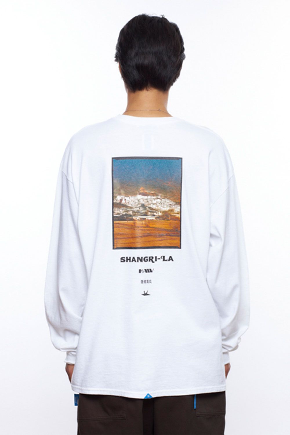 MAW PHOTO L/S TEE / ホワイト