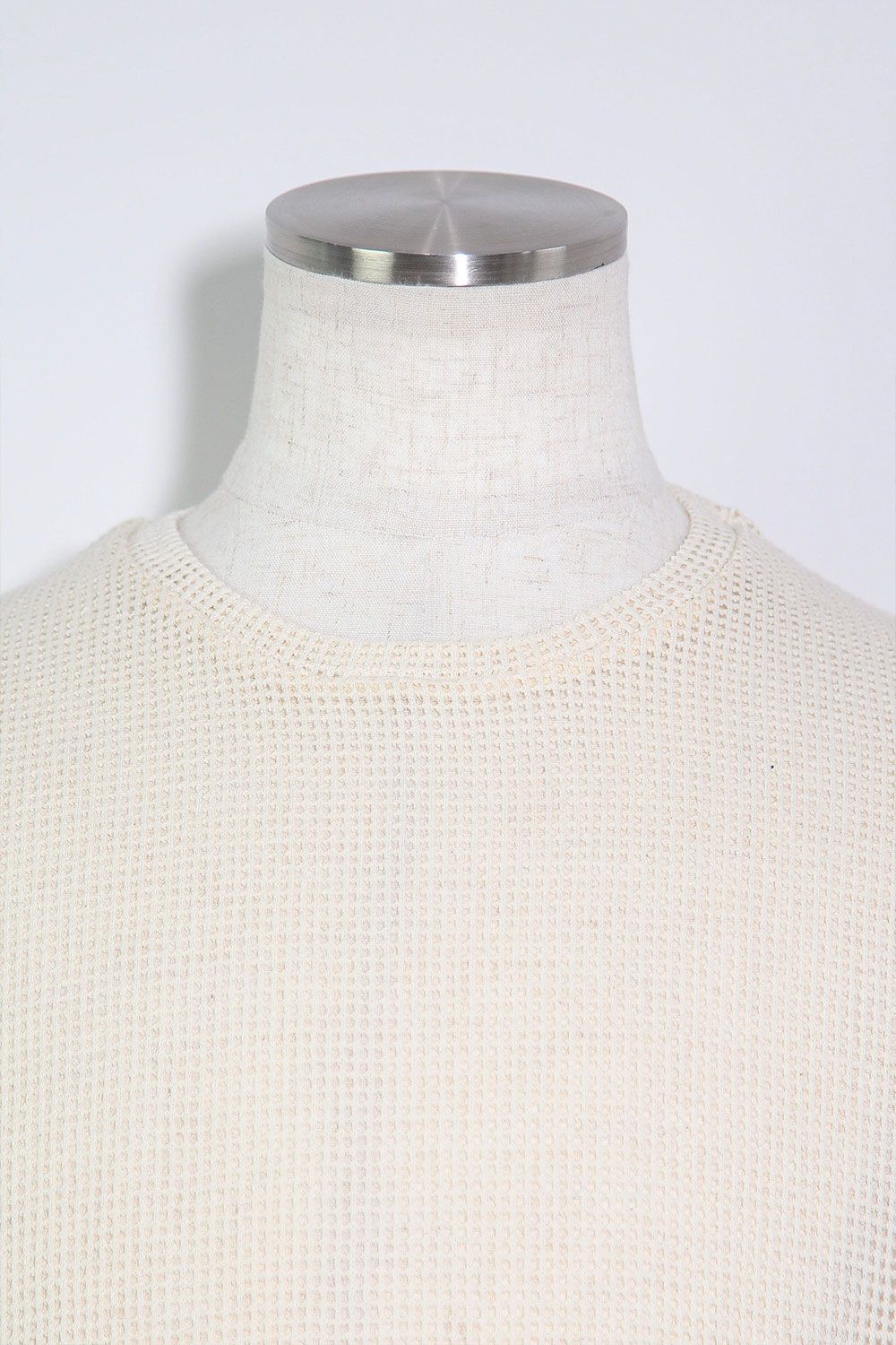メッシュニットタンクトップ / Mesh Knit Tank Top / アイボリー / ag-11100