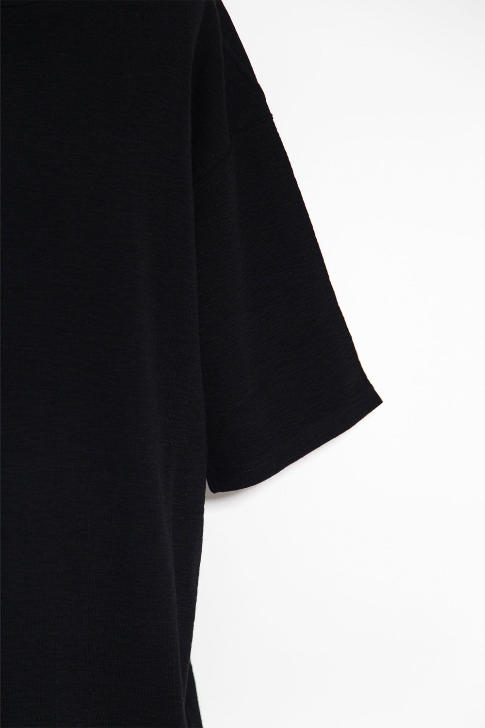サーフニットオーバーサイズTシャツ / Jumbo Tee / ブラック