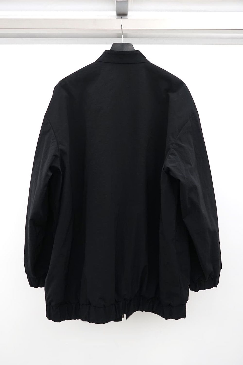 Water-repellent Oversized Zip-Up Blouson