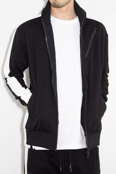 LINE TRACK JERSEY / ブラック