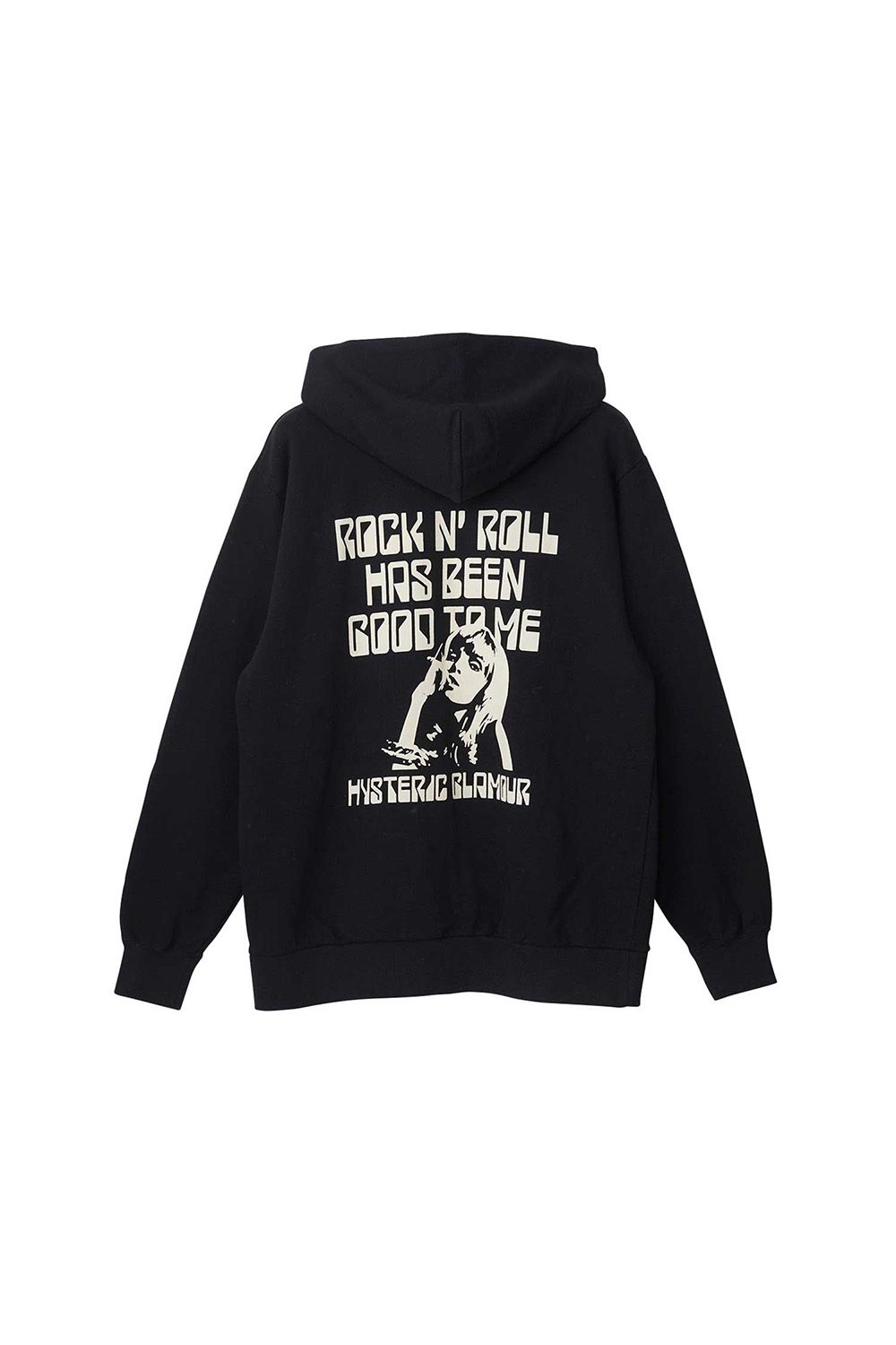 ROCK ’N’ ROLL GOOD TO ME パーカー / ブラック