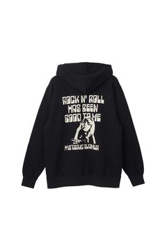 ROCK ’N’ ROLL GOOD TO ME パーカー / ブラック