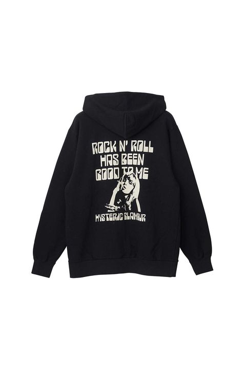 ROCK ’N’ ROLL GOOD TO ME パーカー / ブラック