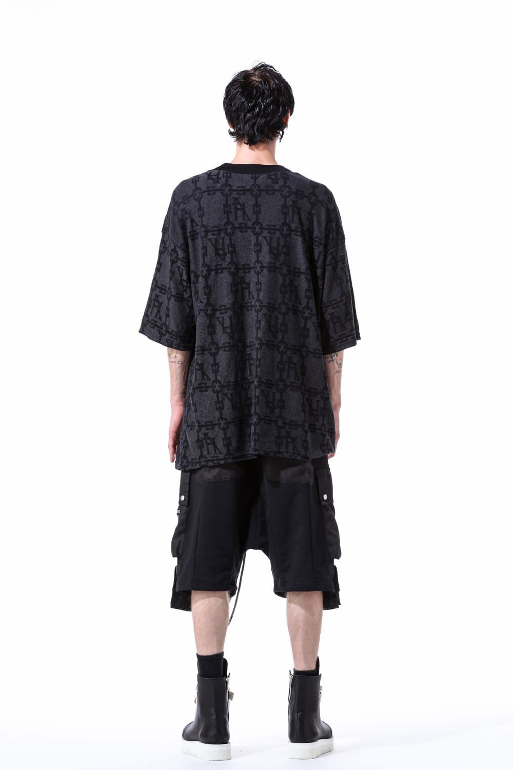 【国内買付】A.F ARTEFACT オーバーサイズ ジャカードTシャツ A.F ARTEFACT - オーバーサイズジャカードTシャツ / Jacgurd