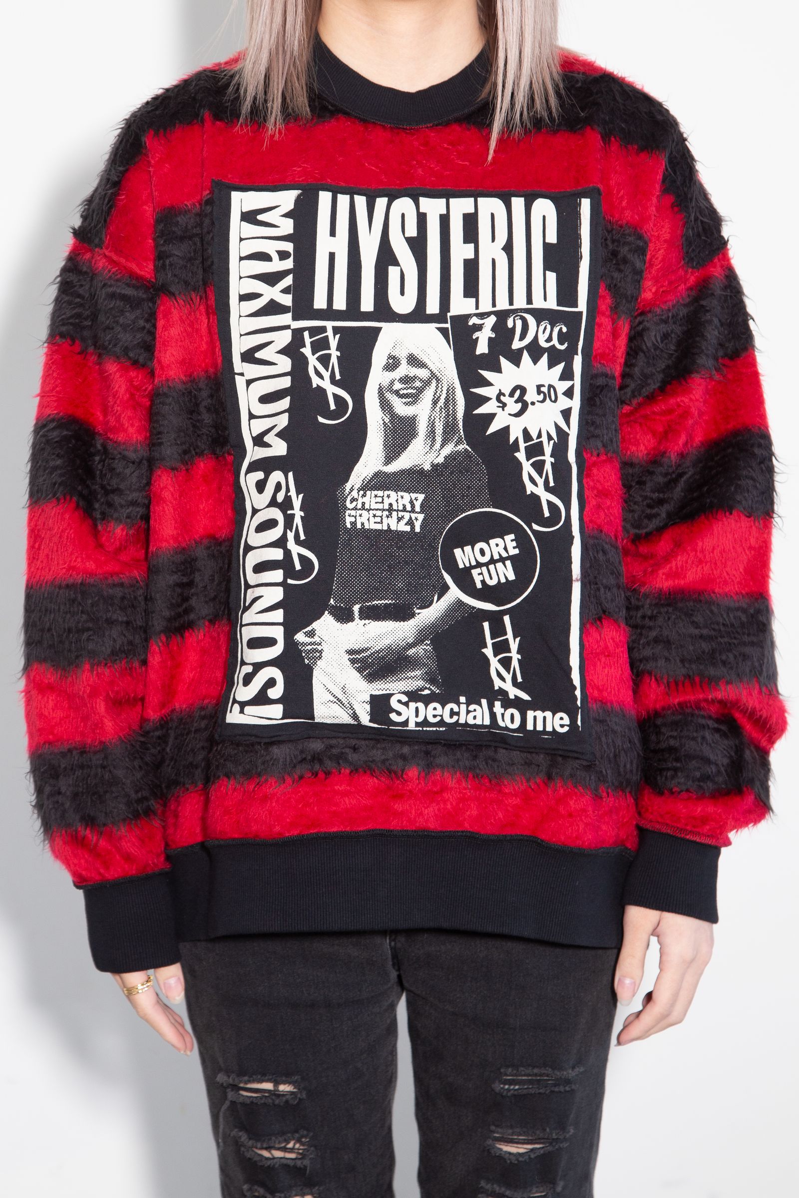 HYSTERIC GLAMOUR - MAXIMUM SOUNDS スウェット / レッド | Tempt