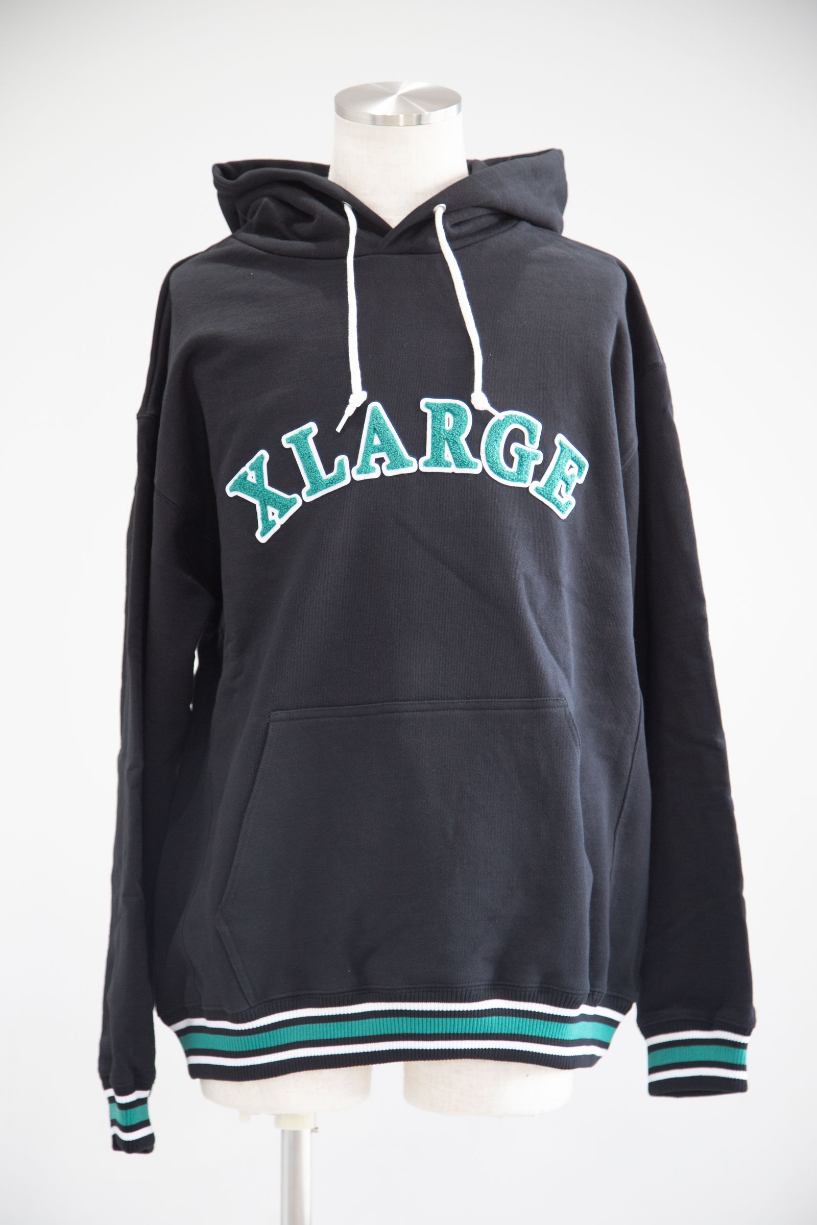 おしゃれ】 STRIPED RIB HOODED SWEAT XLARGE エクストララージ | www