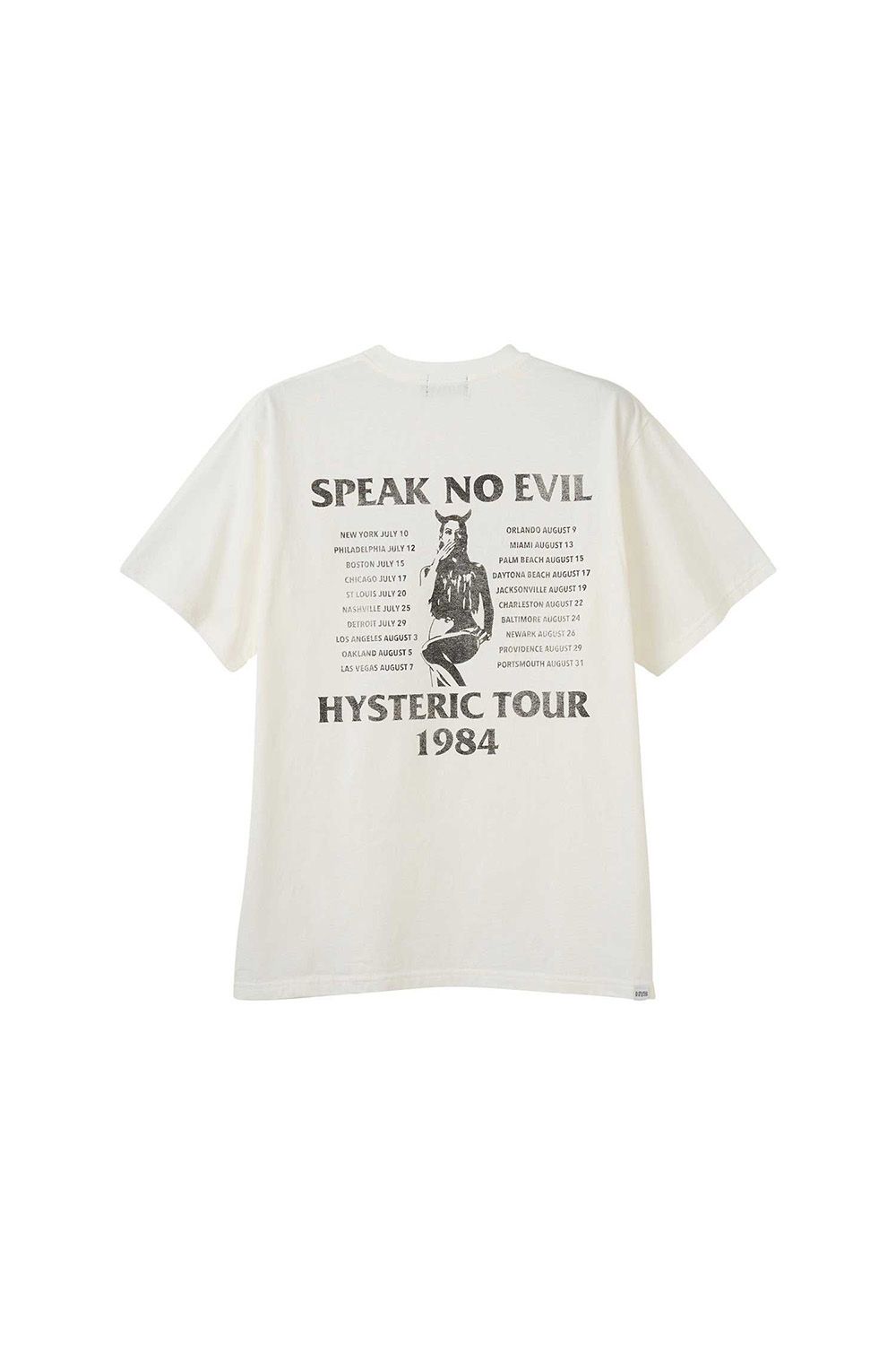 HG/HG TOUR 1984 Tシャツ / ホワイト