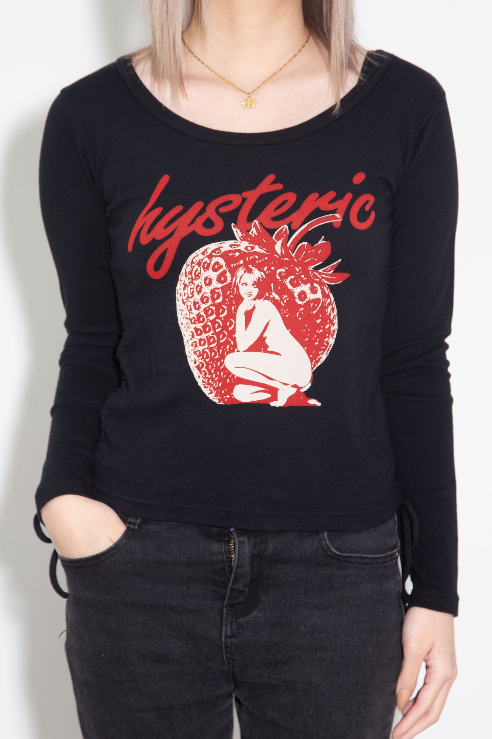 MIDNIGHT BERRY チビTシャツ / ブラック