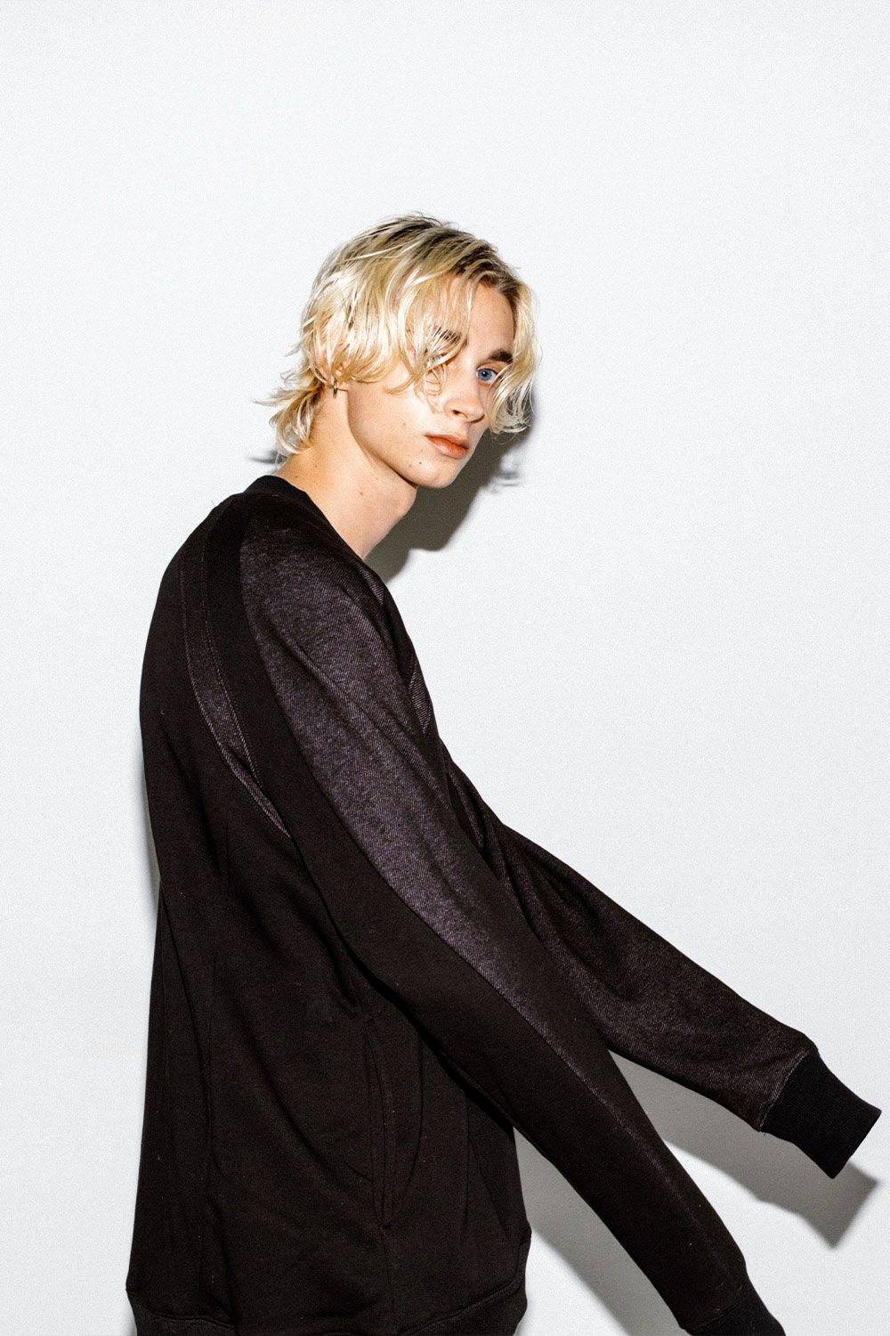 Bomber Heat Crew Neck Pullover / ブラック