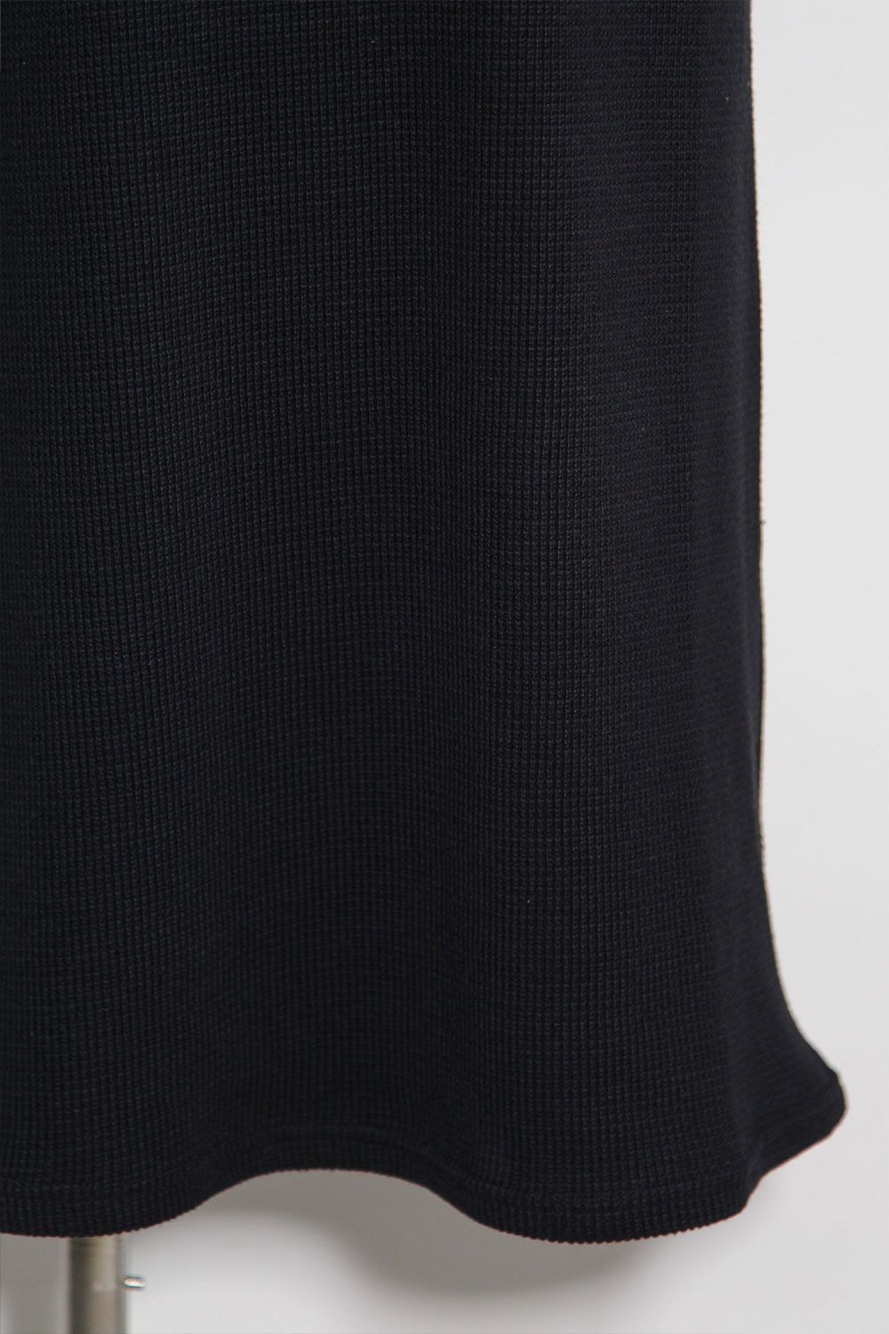 [ラスト1点 サイズ3] ロング丈ワッフルタンクトップ / Long Length Tank Top / ブラック / ag-10096-2