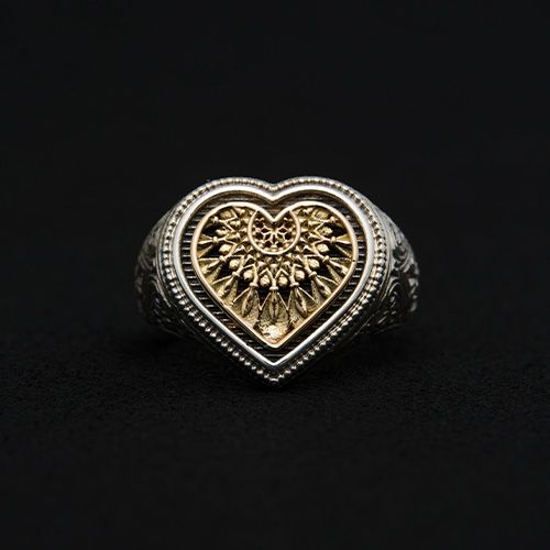 Heart Dream Catcher Ring / GR138