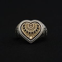 Heart Dream Catcher Ring / GR138