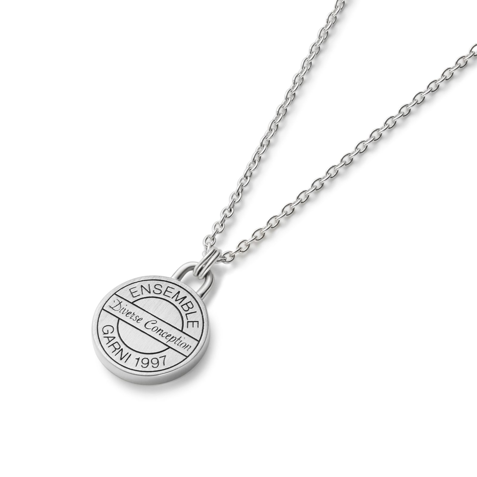 Engrave Coin Pendant - L