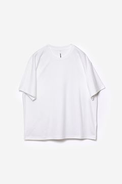 コットンダブルフェイス オーバーサイズS/S Tシャツ / ホワイト