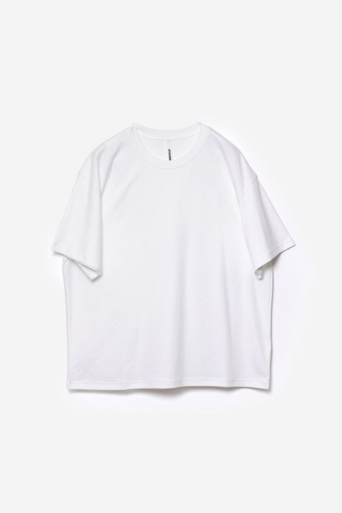 コットンダブルフェイス オーバーサイズS/S Tシャツ / ホワイト