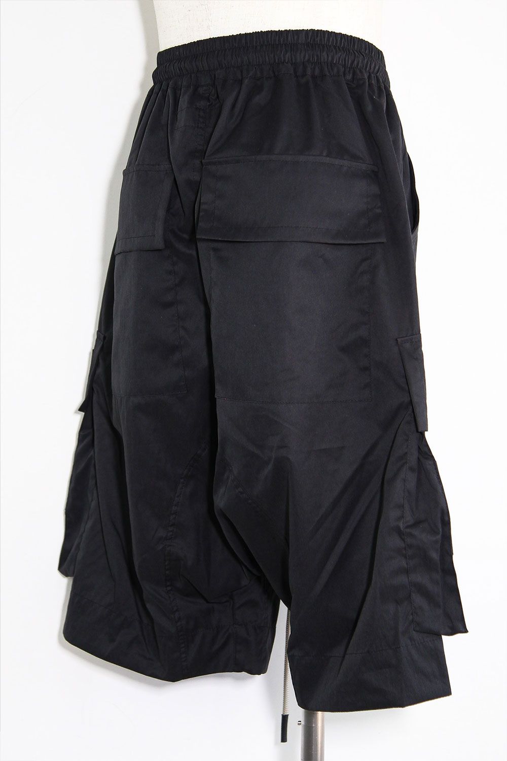 ナイロンカーゴショーツ / Nylon Cargo Pants / ブラック / ag-11023-2