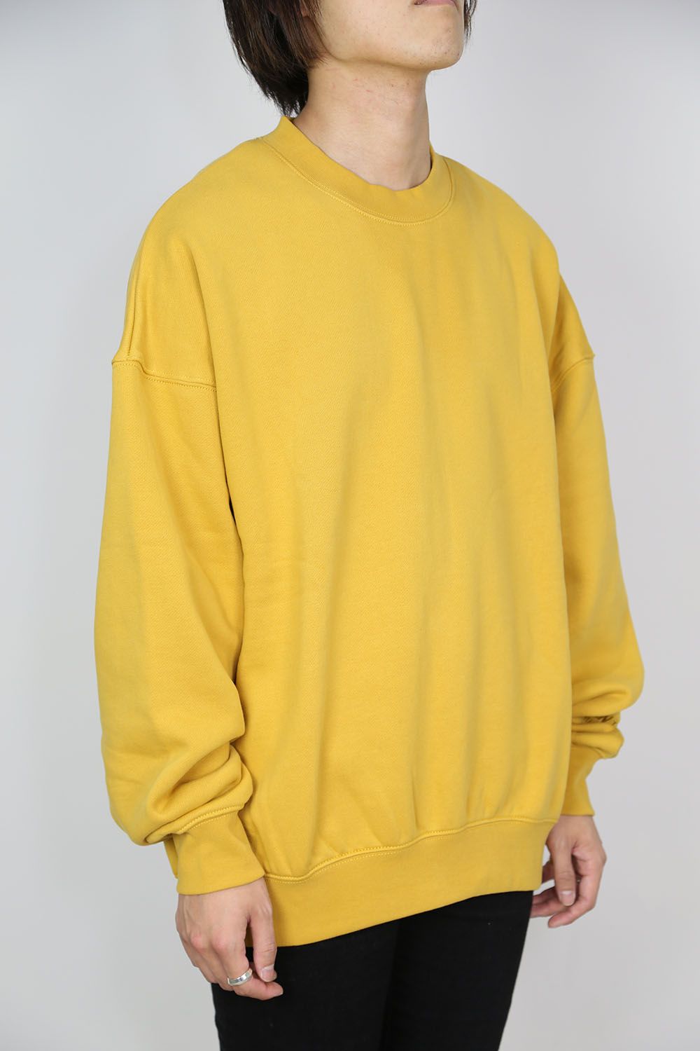 【LB限定】CREW SWEAT REFLECTOR / イエロー