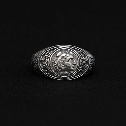Alexander the Great Symbol Ring / GR060