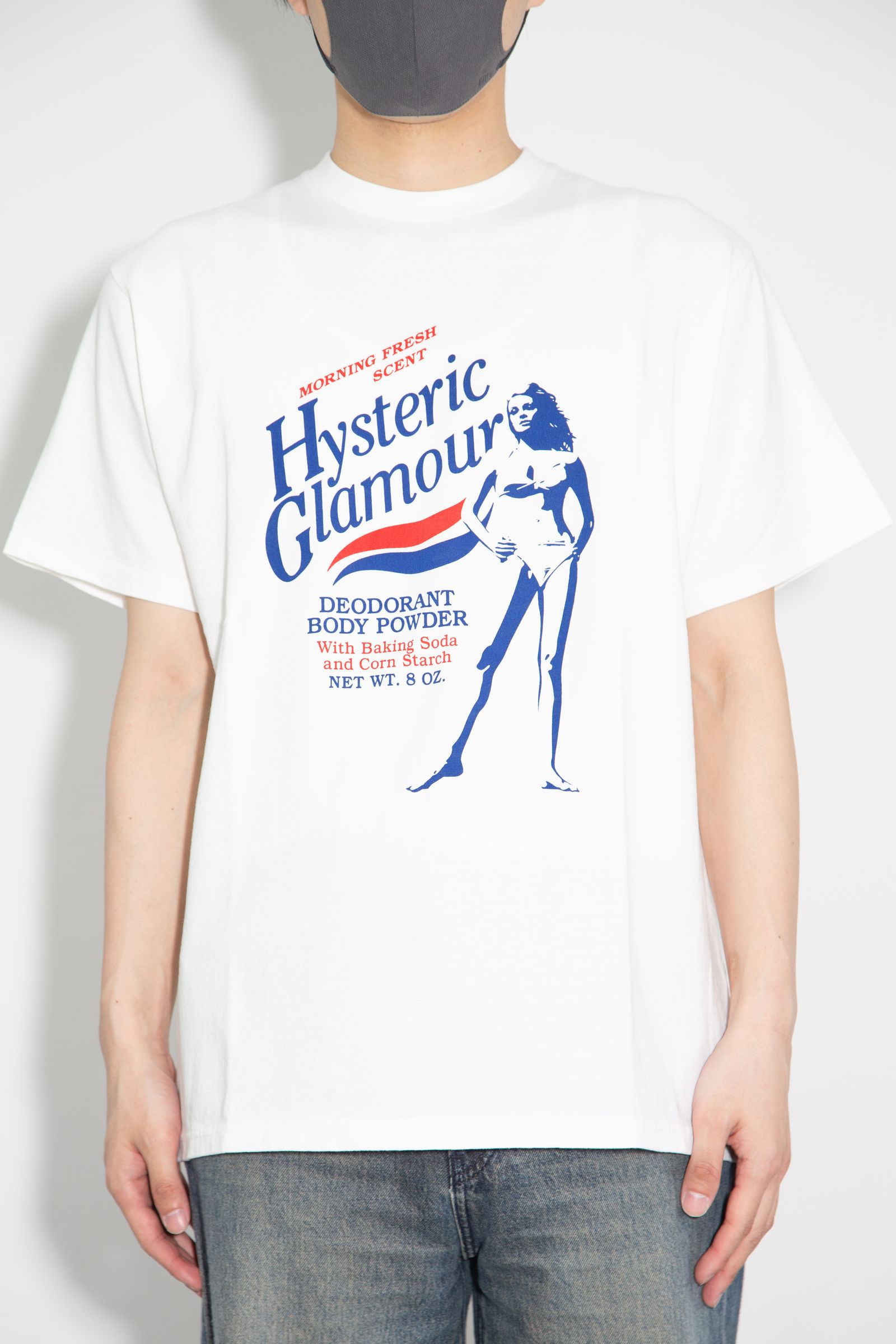 HYSTERIC BODY POWDER Tシャツ / ホワイト