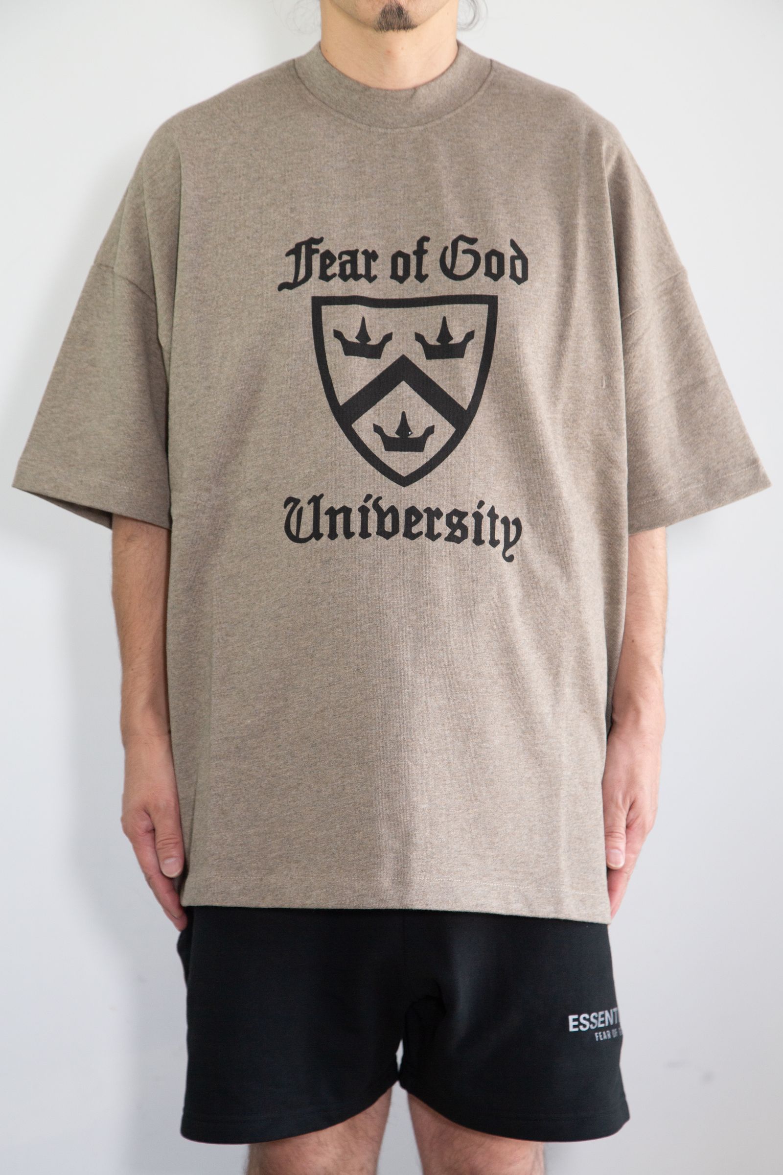 25SS UNIVERSITY HEAVY WEIGHT SS TEE / ホームステッドグレイ
