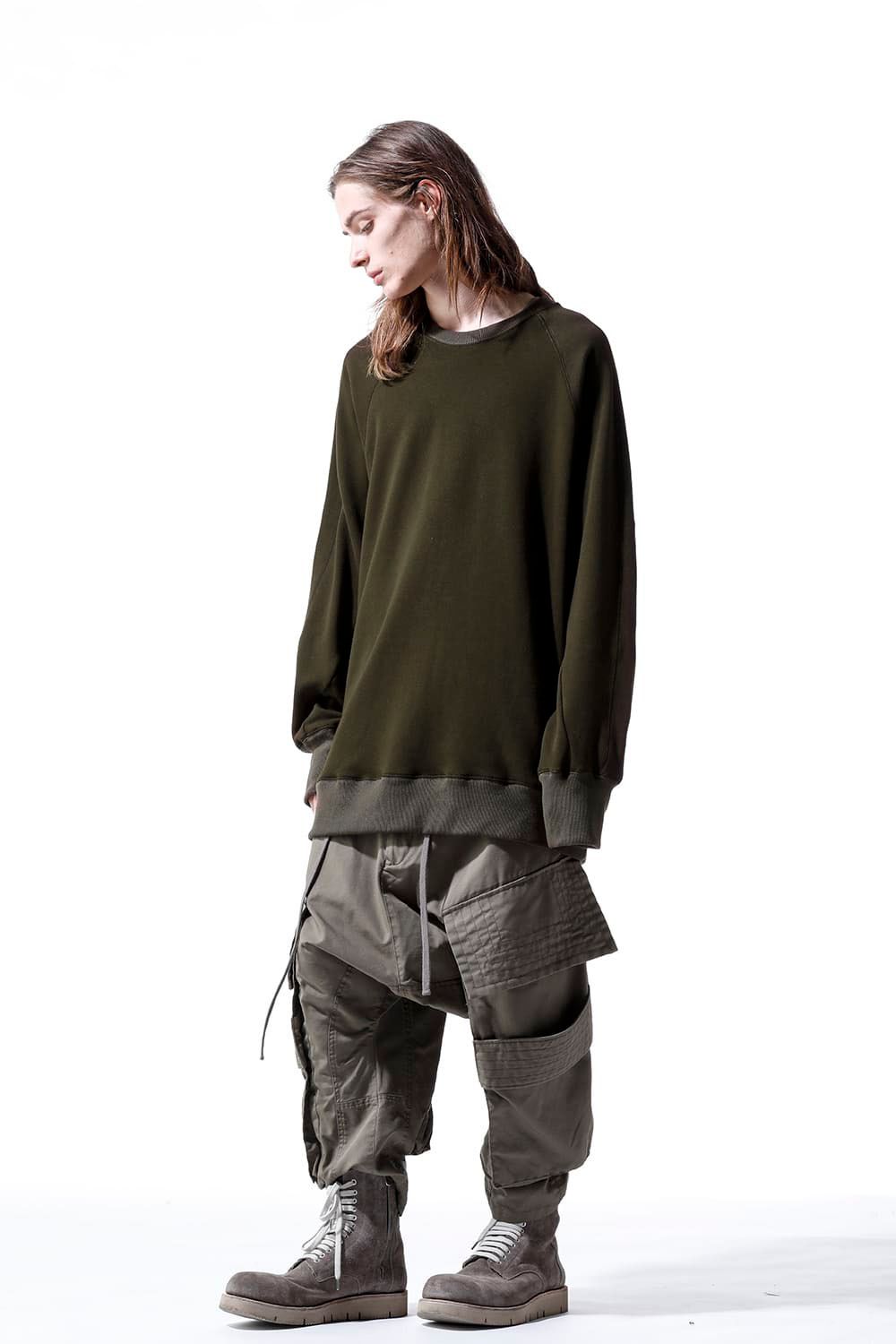 【別注】ボンバーヒートドルマンプルオーバー / Bomber Heat Dolman Pullover / ダークネイビー