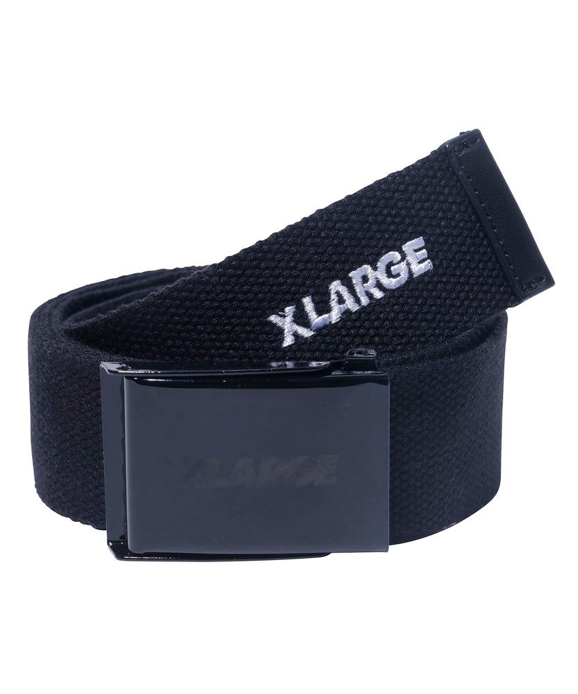 XLARGE - STANDARD LOGO BELT / ブラック | Tempt