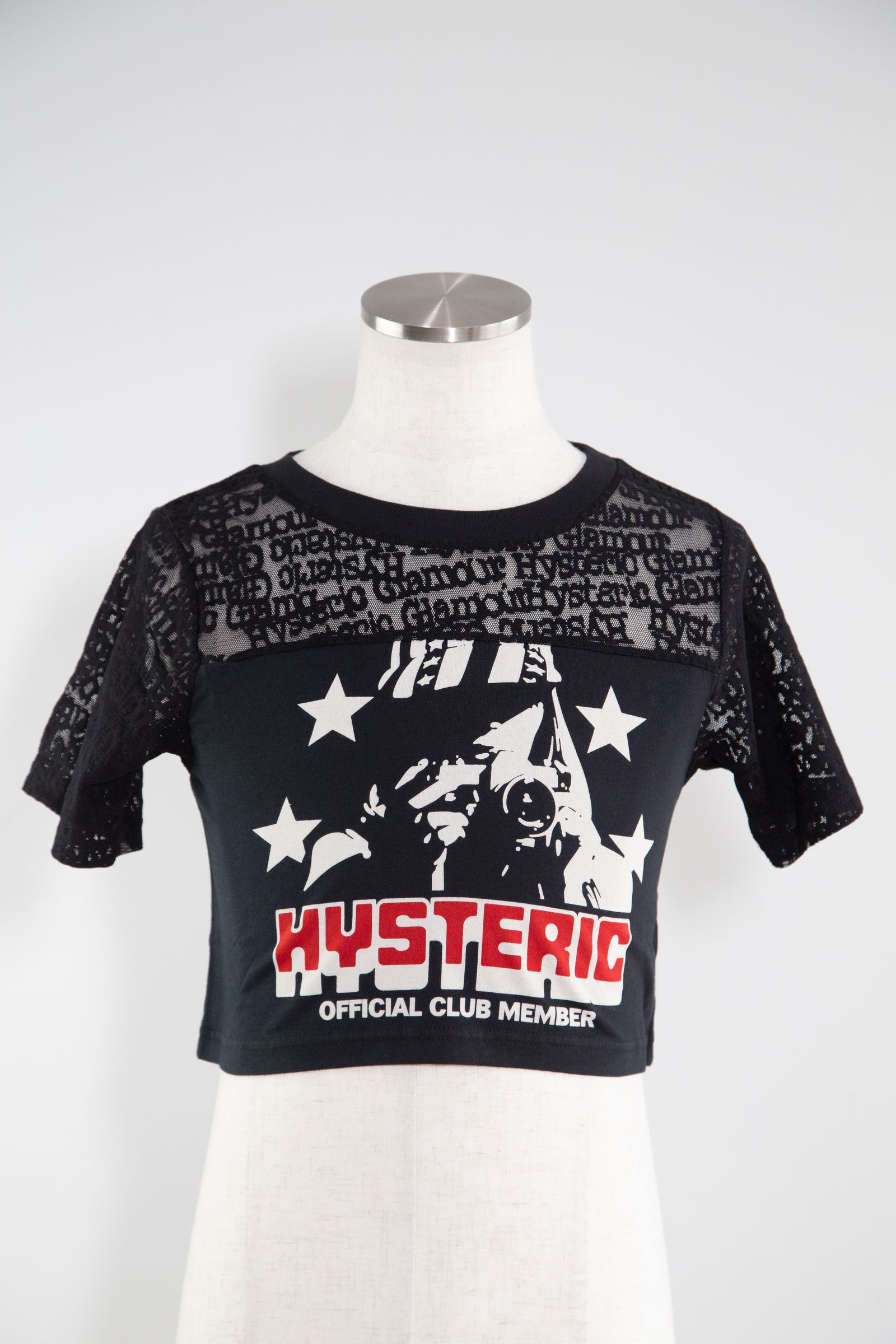 HYSTERIC GLAMOUR - hysteric glamour ショート丈 クロップド t