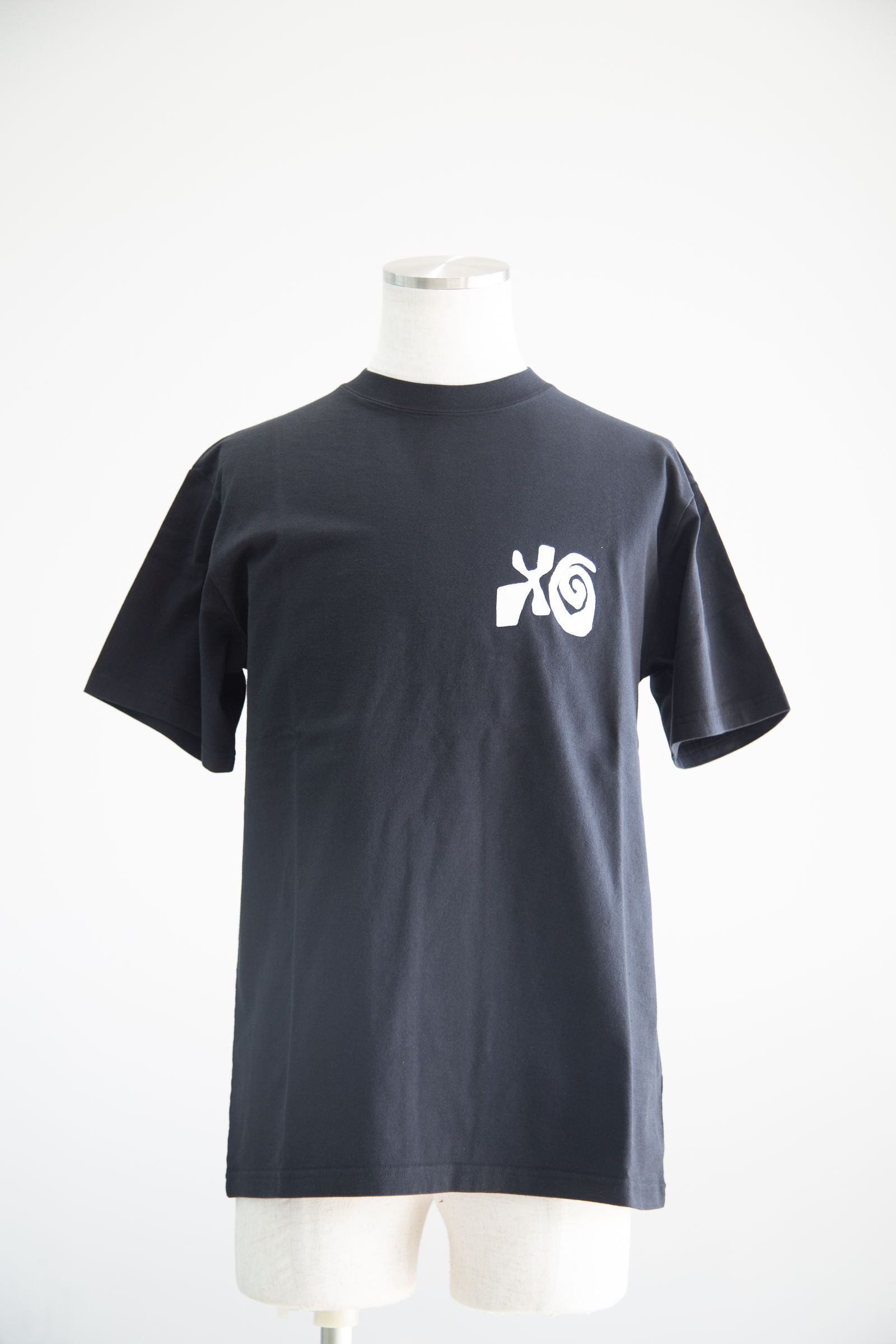 FALINE x GIRL ブラック Tシャツ XL X-girl エックスガール レディース コラボ Tシャツ × FALINE