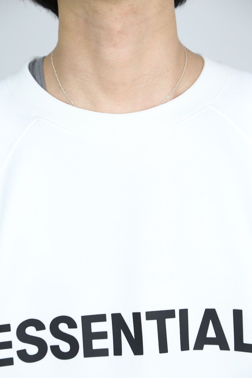 FRONT LOGO SWEAT / ホワイト