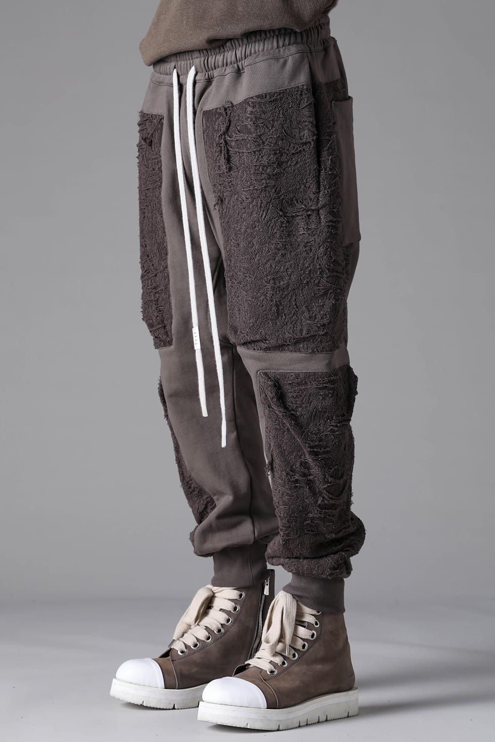 Paneled Sarouel Easy Pants