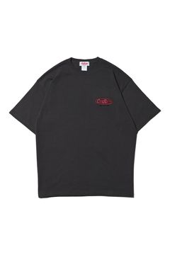 LOGO HEAVY WEIGHT DROPSHOULDER S/S -T-SHIRT / ヴィンテージブラック