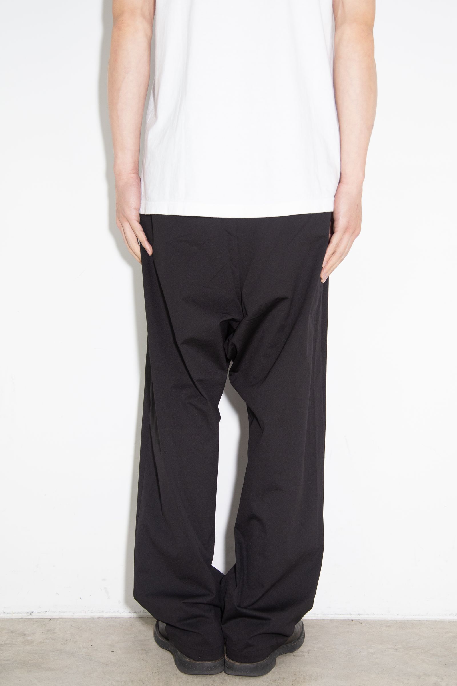 ATTACHMENT - PE HIGH GAUGE JERSEY SAROUEL EASY TROUSERS / カーキ | Tempt