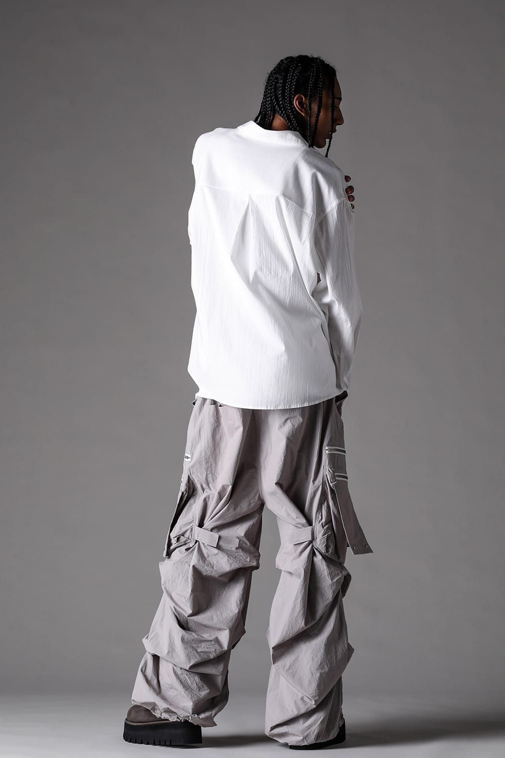 Cargo Tuck Wide Pants