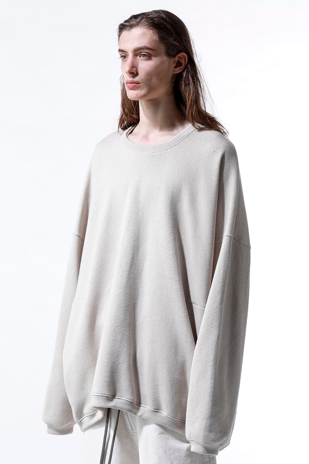オーバーサイズニットプルオーバー / Over Sized Knit Pullover / アイボリー