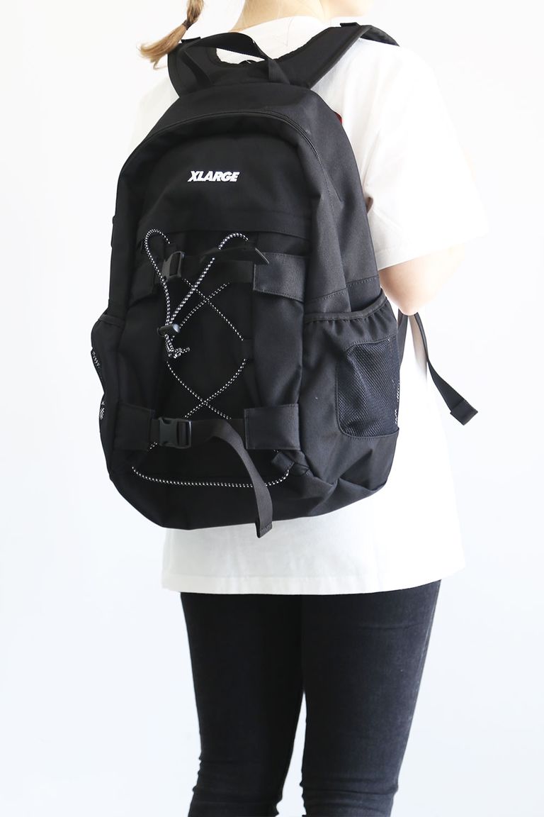 XLARGE - 【人気定番商品】STANDARD LOGO TRUCK HOOK BACKPACK / ブラック | Tempt