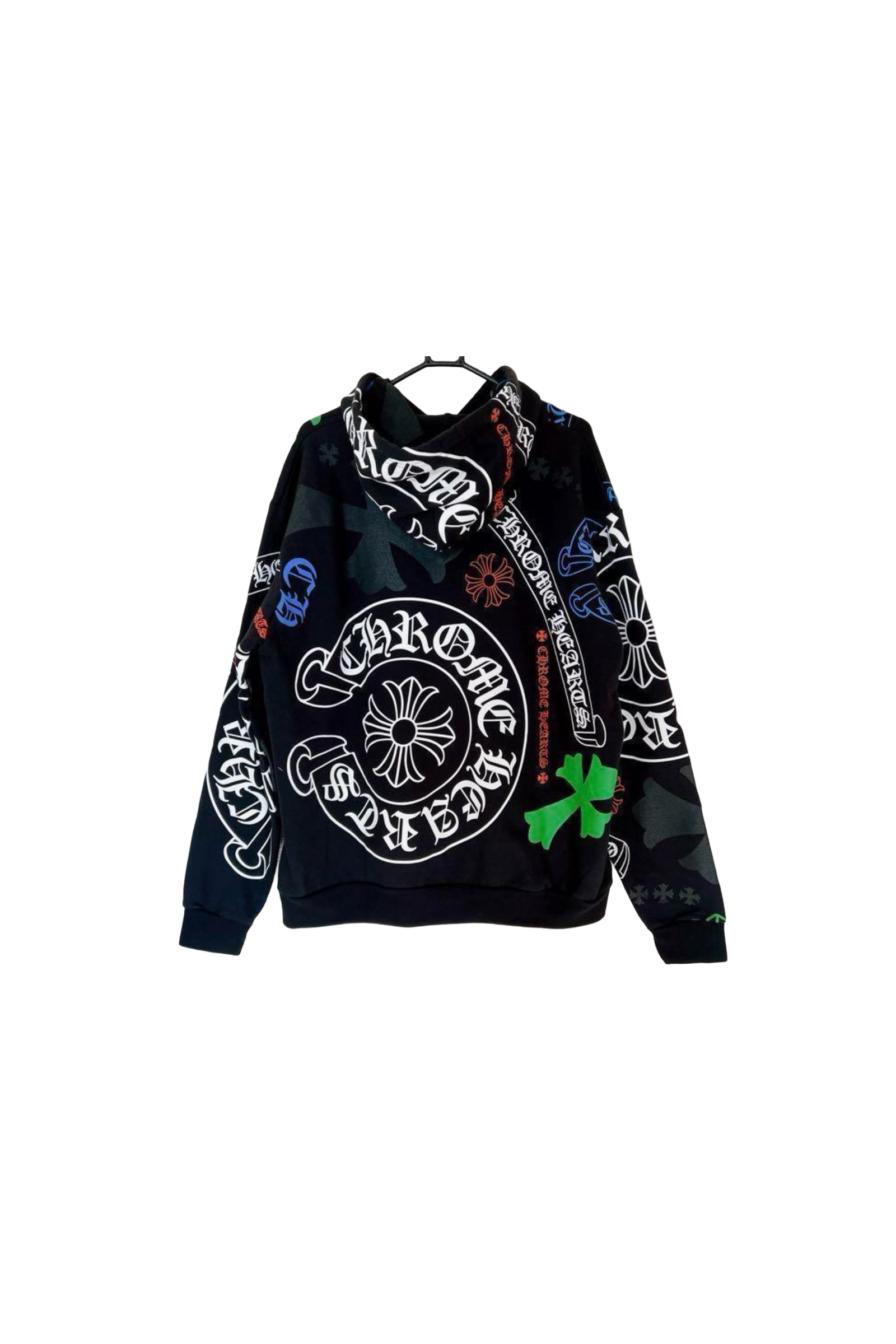 【新品未使用】【CHROME HEARTS オンライン限定】ステンシル フーディー