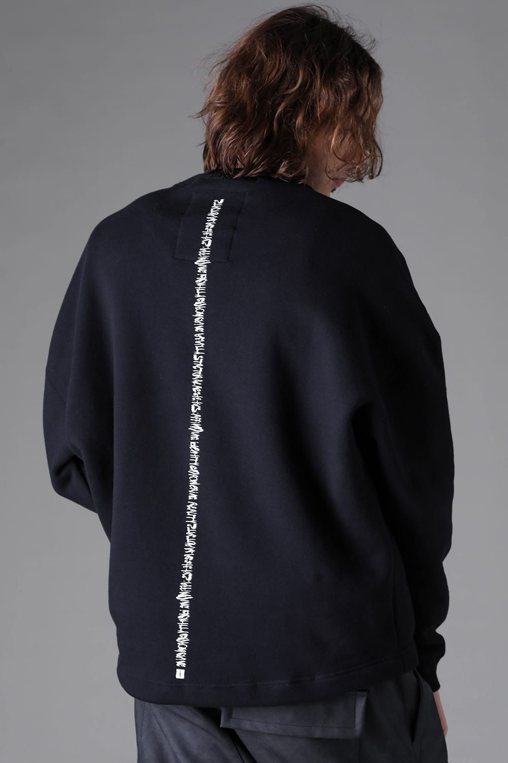 Printed Oversized Pullover