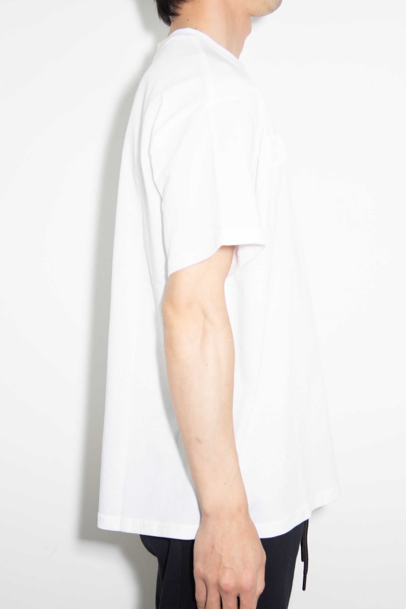 国内発送【1PIU1UGUALE3 RELAX】シルケットワイドTシャツ 1PIU1UGUALE3 RELAX - シルケットワイドTシャツ / ホワイト | Tempt