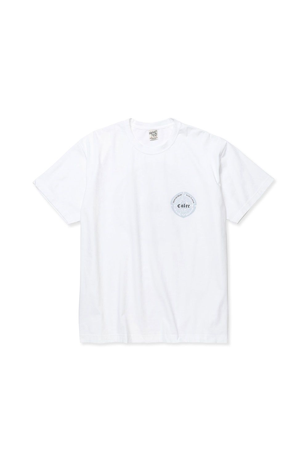 STRETCH EMBLEM LOGO TEE / ホワイト