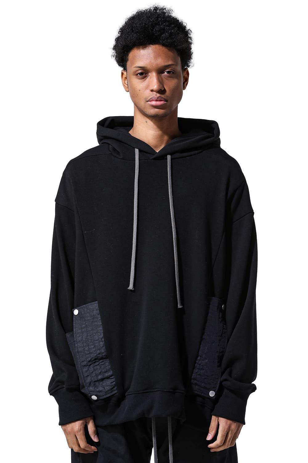 ボンバーヒートミリタリーフーディ / Bomber Heat Millitary Hoodie / ブラック