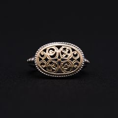 Garden Shadows Medium Oval Ring / GR111