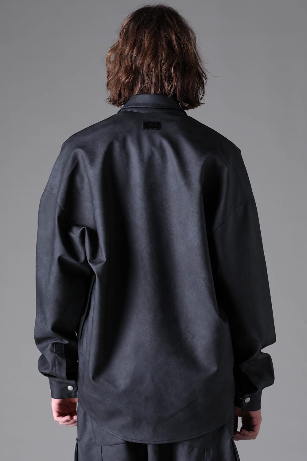 Vegan Leather Cocoon Shirts