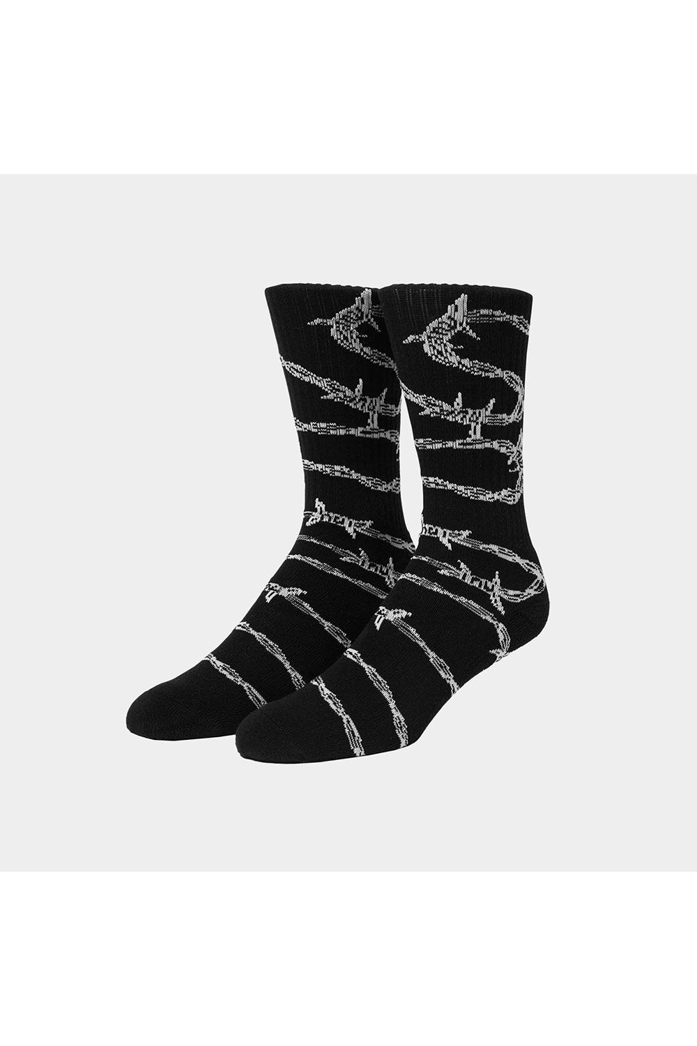 BARBED WIRE CREW SOCKS -