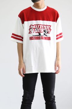 LAY DAY WOMAN オーバーサイズTシャツ / レッド