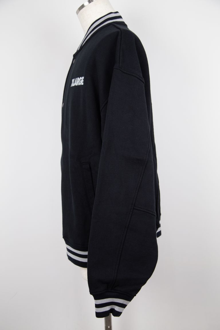 XLARGE - SWEAT VARSITY JACKET / ブラック | Tempt