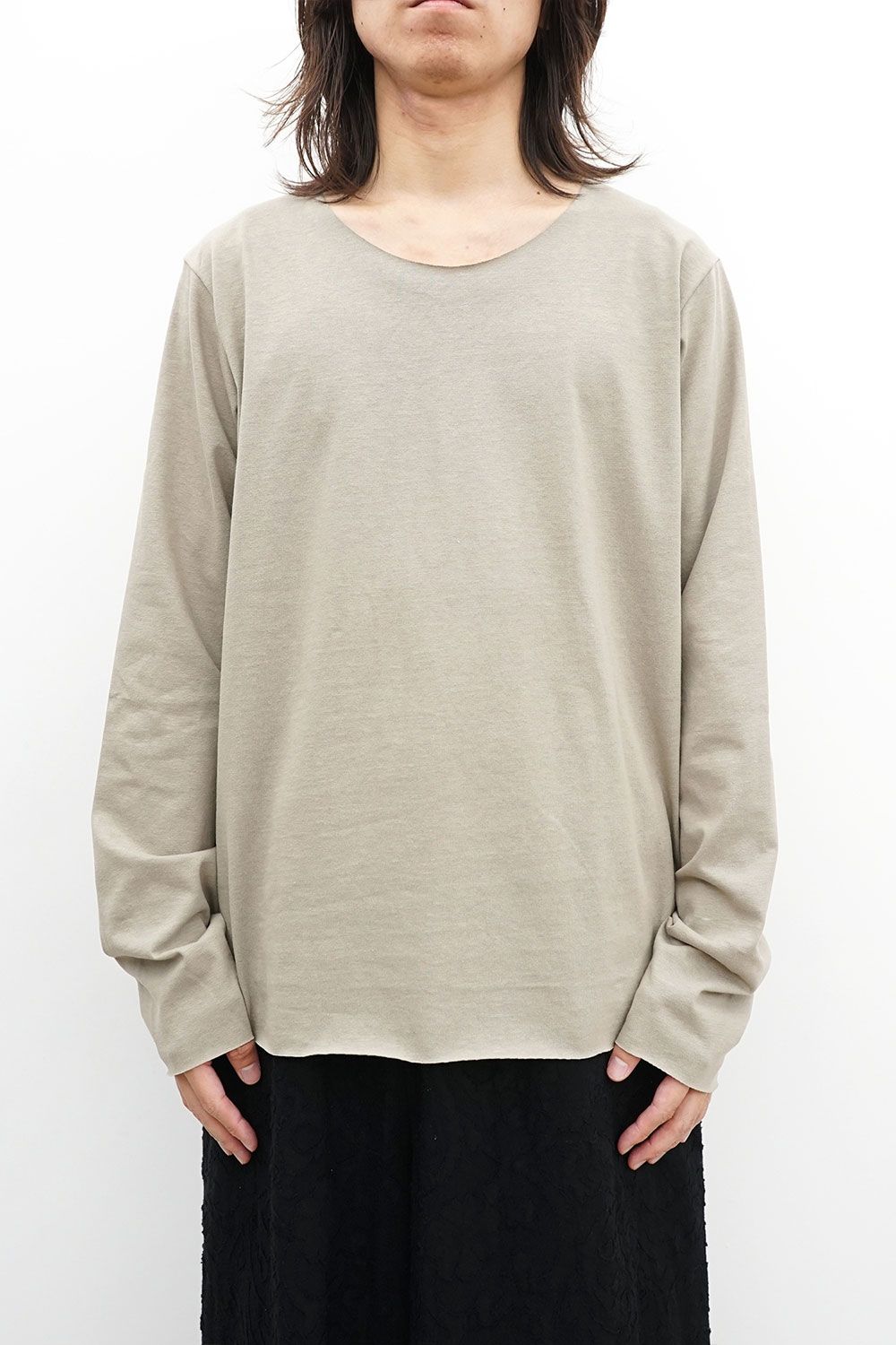 Crew Neck Long Sleeve Tee