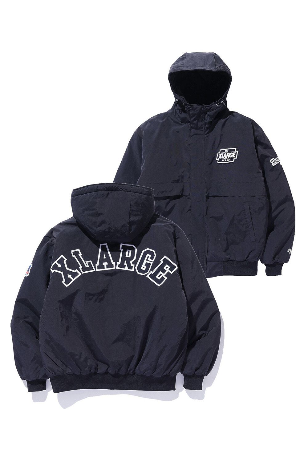 NYLON PUFFER JACKET / ブラック