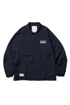 TRIBAL EMBROIDERY COACH JACKET / ブラック